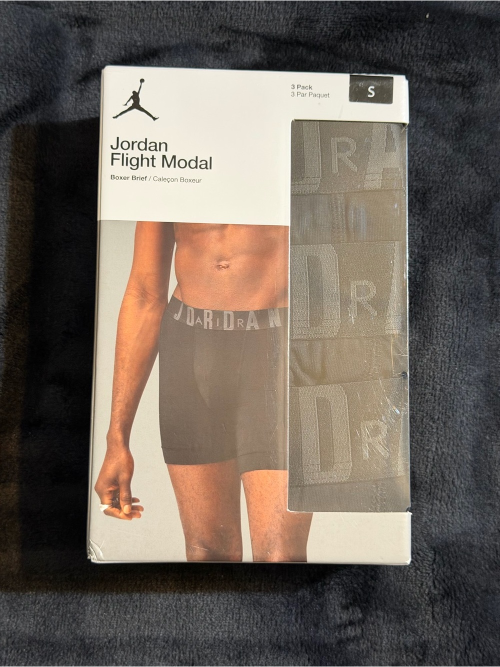 Jordan Flight Modal Men's Boxer Briefs - Black Size S🏀
